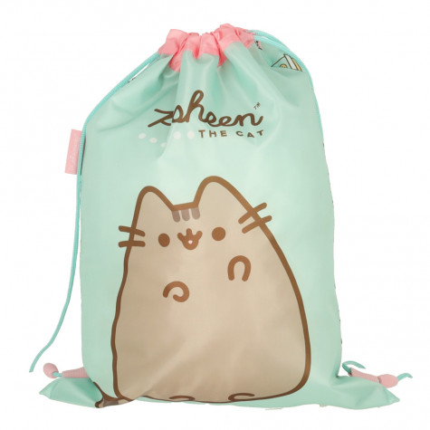 Dětská taška na boty - Pusheen Mint ~ 4