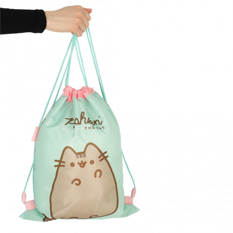 Dětská taška na boty - Pusheen Mint ~ 5