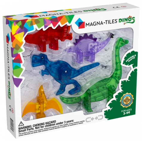 Magna-Tiles Dinos dinosauři 5 dílů ~ 1