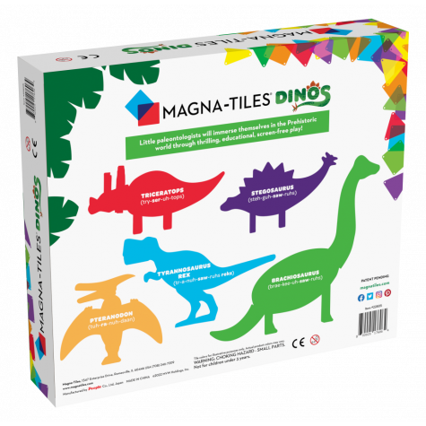 Magna-Tiles Dinos dinosauři 5 dílů ~ 5