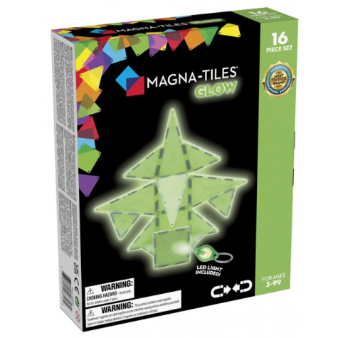 Magna-Tiles Glow 16 dílů ~ 1