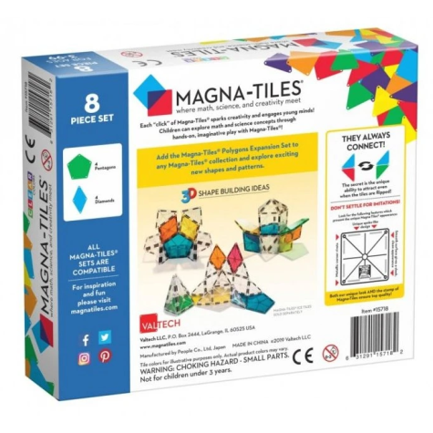 Magna-Tiles Polygons 8 dílů ~ 4