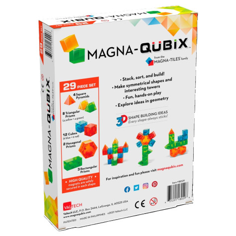 Magna-Tiles Qubix 29 dílů ~ 5