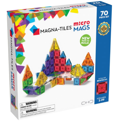 Magna-Tiles microMAGS Deluxe Set 70 dílů