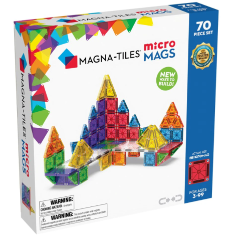 Magna-Tiles microMAGS Deluxe Set 70 dílů ~ 1