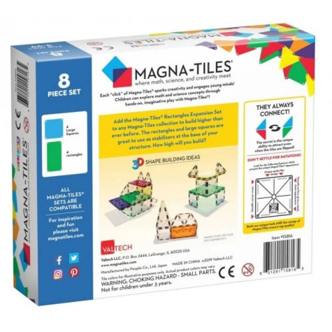 Magna-Tiles Rectangles 8 dílů ~ 3