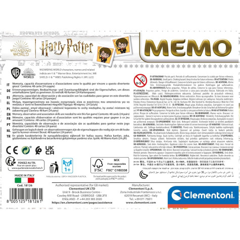 CLEMENTONI Pexeso Harry Potter ~ 6