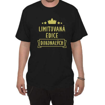 Tričko - Limitovaná edice dokonalých - černé