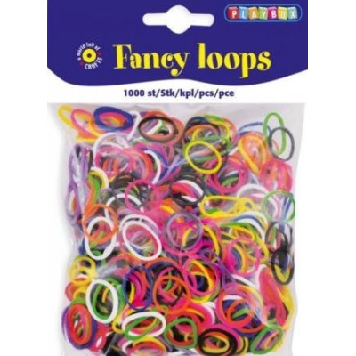 PLAYBOX Gumičky Fancy loops 1000 ks