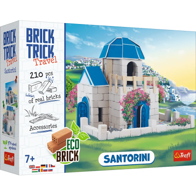 TREFL BRICK TRICK Travel: Santorini M 260 dílů