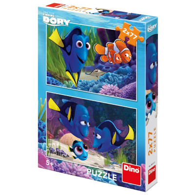 Dino Dory se našla puzzle 2x77 dílků