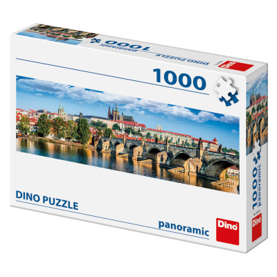 Dino Hradčany panoramic puzzle 1000 dílků