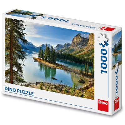 Dino Puzzle Jezero Maligne 1000 dílků