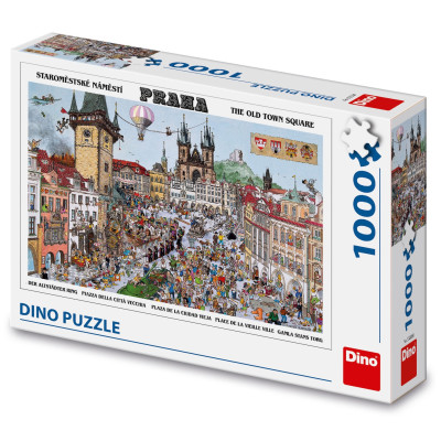 Dino Puzzle Staroměstské náměstí 1000 dílků