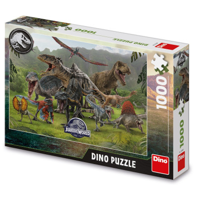 Dino Puzzle Jurský Svět 1000 dílků