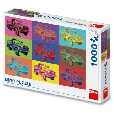 Dino Puzzle Pop Art Tatra 1000 dílků