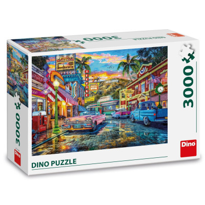 Dino Puzzle Hollywood 3000 dílků