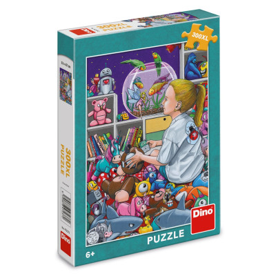 Dino Puzzle Pro Anežku 300 xl dílků