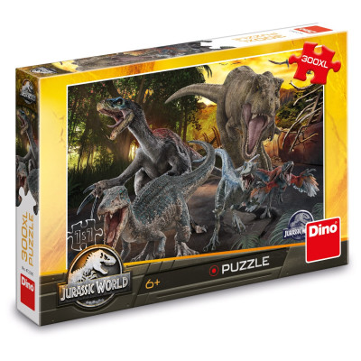 Dino Puzzle Jurský Svět 300 xl dílků