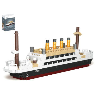 KOCO Stavebnice mini Titanic plast 271ks