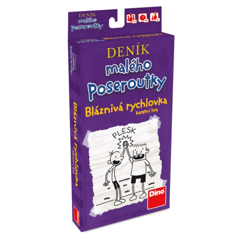 Dino Deník malého poseroutky Bláznivá rychlovka ~ 1