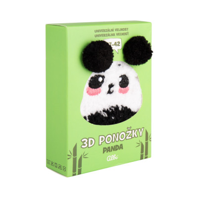 Albi 3D ponožky - Panda