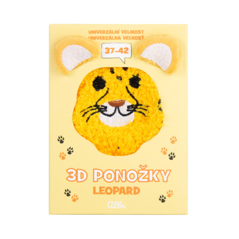 Albi 3D ponožky - Leopard ~ 2