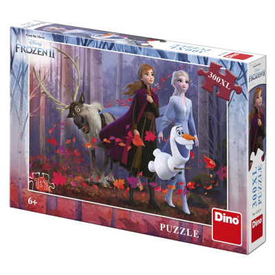 Dino Frozen II/Ledové království II puzzle 300XL dílků