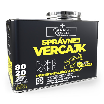 FixiCoffee Fofrkafe Správnej vercajk 250g zrnková káva