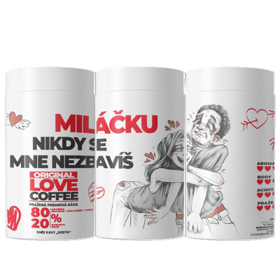 FixiCoffee Miláčku Nikdy se mě nezbavíš 150g mletá káva