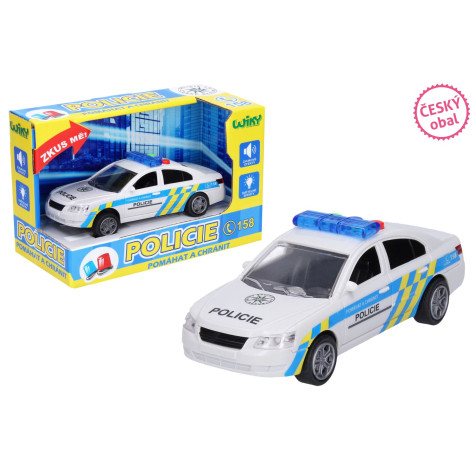 Wiky Auto policejní s efekty 15,5 cm ~ 1