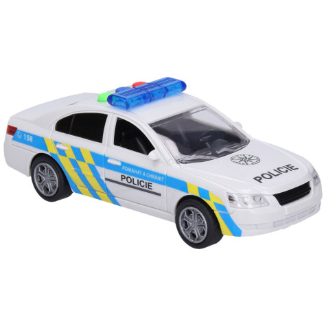 Wiky Auto policejní s efekty 15,5 cm Míša Růžičková - mluví česky ~ 2