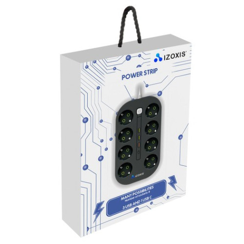 Prodlužovací kabel 8 zásuvek + USB Izoxis 24460 ~ 2