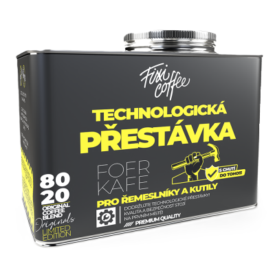 FixiCoffee Fofrkafe Technologická přestávka 250g zrnková káva