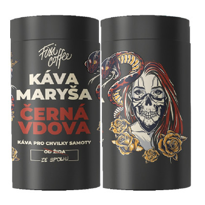 FixiCoffee Káva Maryša Černá vdova 150g zrnková káva