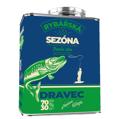 FixiCoffee Rybářská sezóna Dravec 250g mletá káva