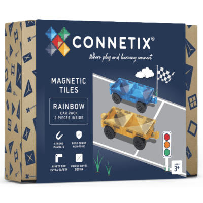 Connetix Rainbow Car Pack 2 dílů