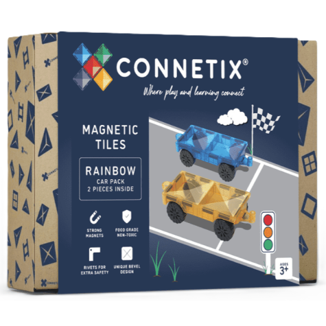 Connetix Rainbow Car Pack 2 dílů ~ 1