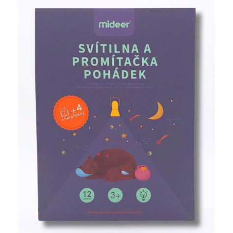 Mideer Dětská promítačka 12 pohádek s českým návodem ~ 1