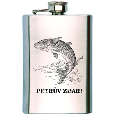 Nerezová placatka 200 ml - Petrův zdar