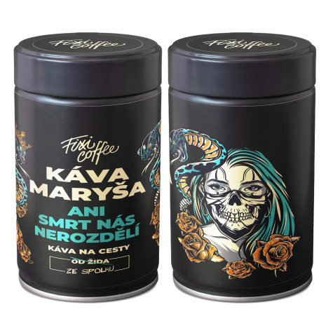 FixiCoffee Káva Maryša Ani smrt nás nerozdělí 150g zrnková káva ~ 4