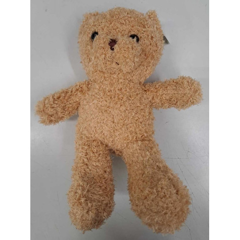 Teddies Medvídek látkový 30cm béžový kudrnatý ~ 4