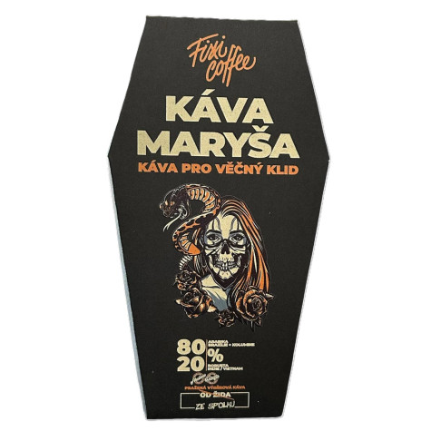 FixiCoffee Káva Maryša Rakvička 350g zrnková káva ~ 2