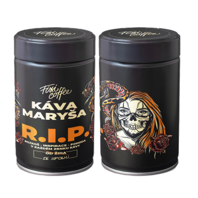 FixiCoffee Káva Maryša R.I.P. 150g zrnková káva