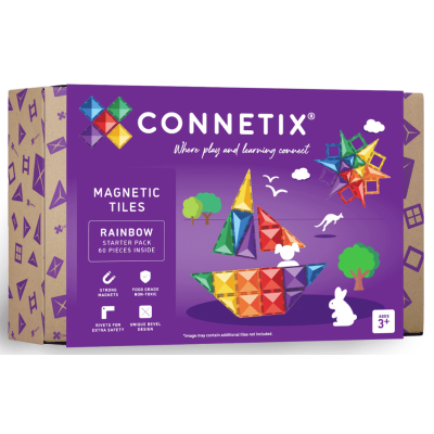 Connetix Rainbow Starter Pack 60 dílů