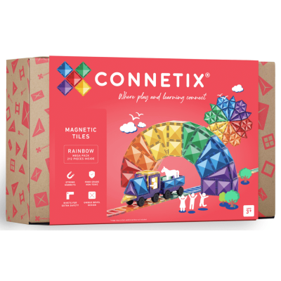 Connetix Rainbow Mega Pack 212 dílů