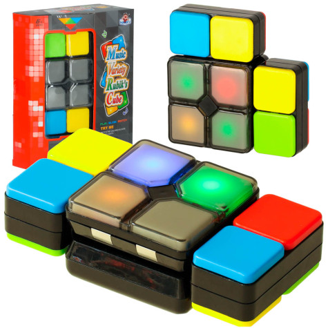 KIK Arkádová hra LED puzzle kostka ~ 1