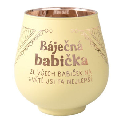 Albi Zrcadlový svícen - Báječná babička