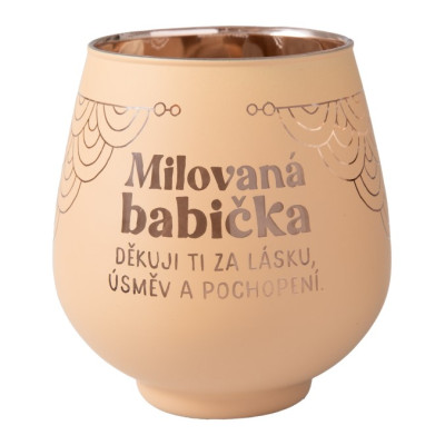 Albi Zrcadlový svícen - Milovaná babička