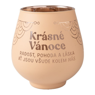 Albi Zrcadlový svícen - Krásné Vánoce